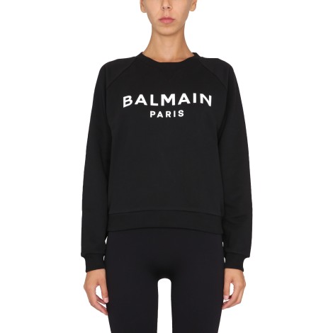 balmain sweatshirt with logo