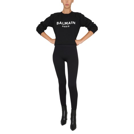 balmain sweatshirt with logo