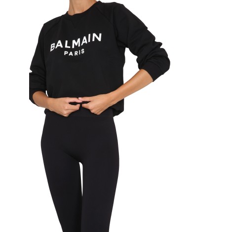 balmain sweatshirt with logo