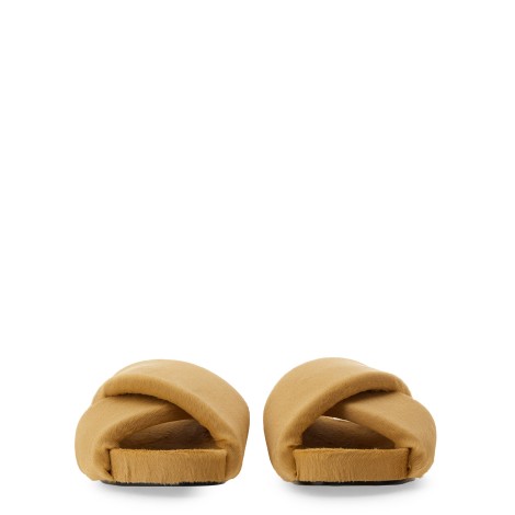 jil sander crisscross sandal