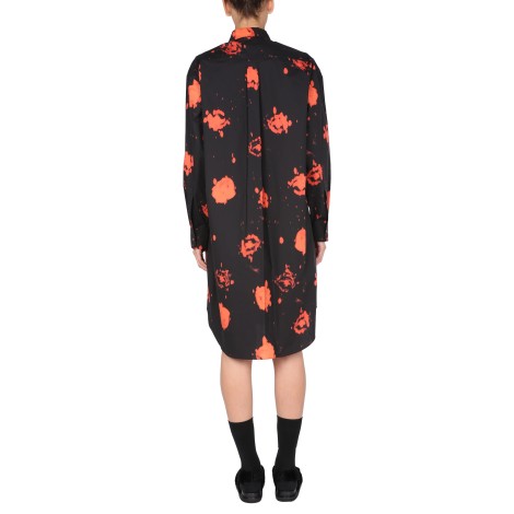 marni printed shirt dress 