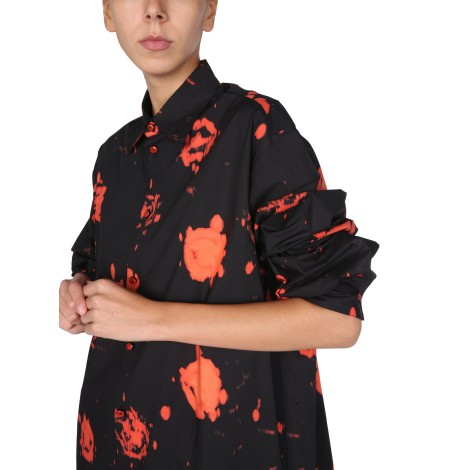marni printed shirt dress 