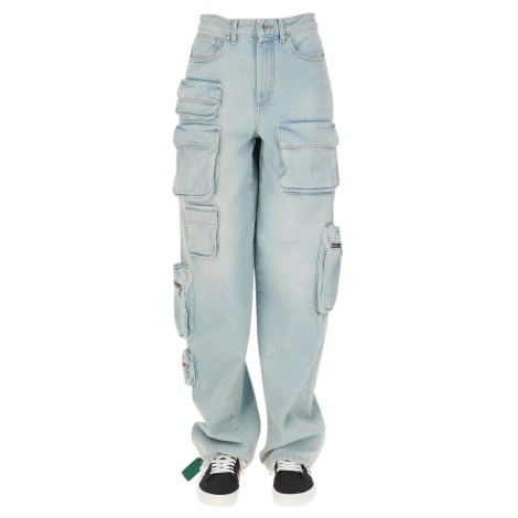 off-white cargo jeans