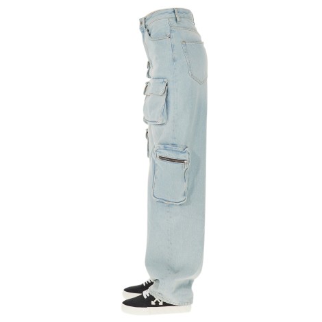 off-white cargo jeans