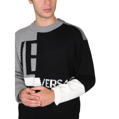 versace jersey with logo