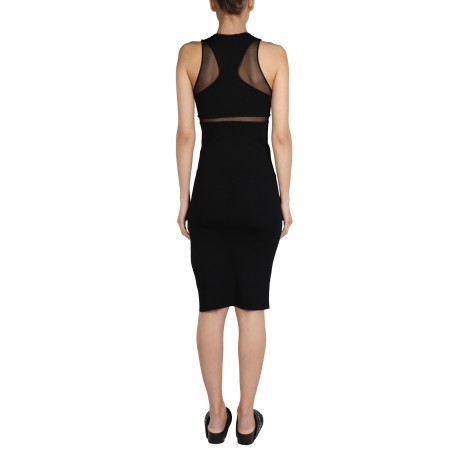 stella mccartney dress with tulle detail