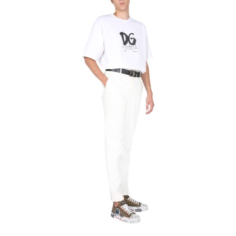 dolce & gabbana regular fit trousers