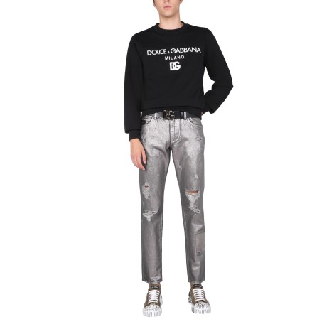 dolce & gabbana regular fit jeans