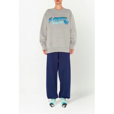JW ANDERSON Felpa stampa Run Hany