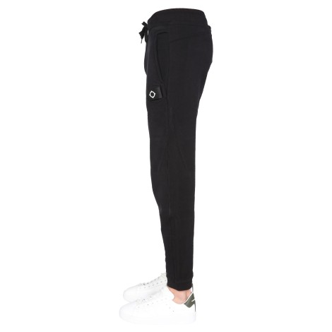 ma.strum jogging pants with iconic label