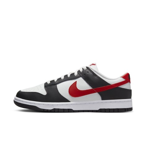 Nike Dunk Low Retro Red Swoosh Panda