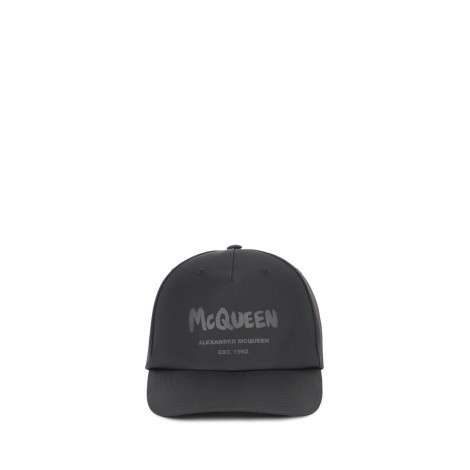 Alexander McQueen `Tonal Graffiti` Hat