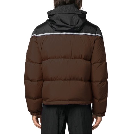 313 Worldwide Piumini Corti Uomo Brown