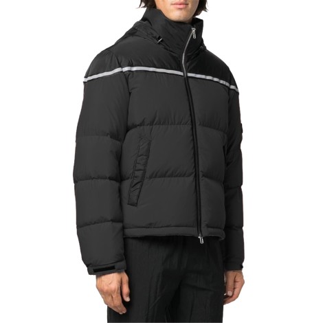 313 Worldwide Piumini Corti Uomo Black