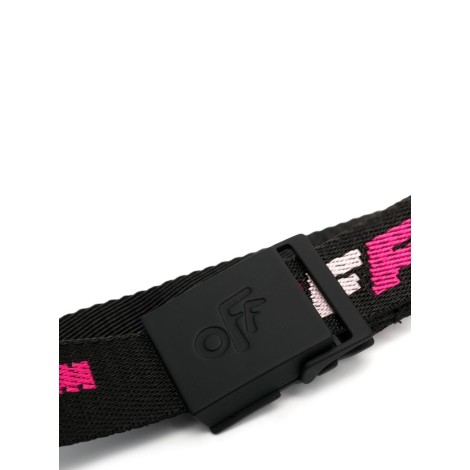 off-white industrial belt