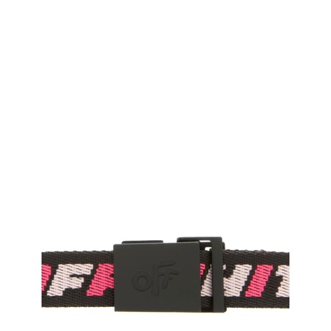 off-white industrial belt