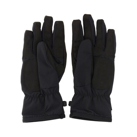 stone island technical fabric gloves