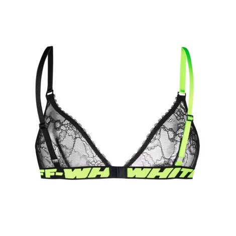 off-white logo bralette 
