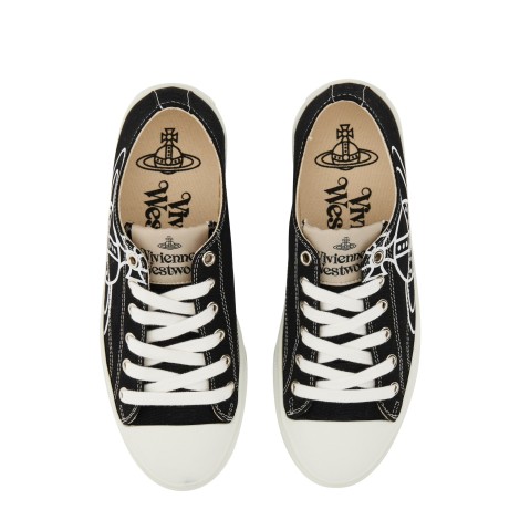 vivienne westwood low sneaker with orb logo