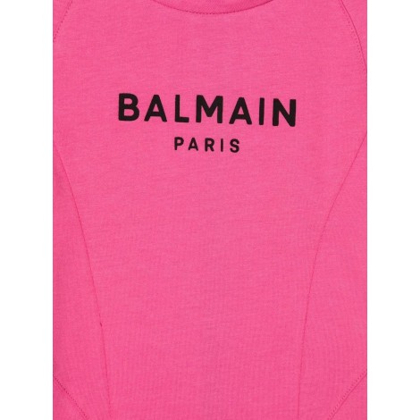 balmain abito con logo