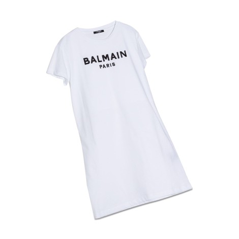 balmain abito con logo