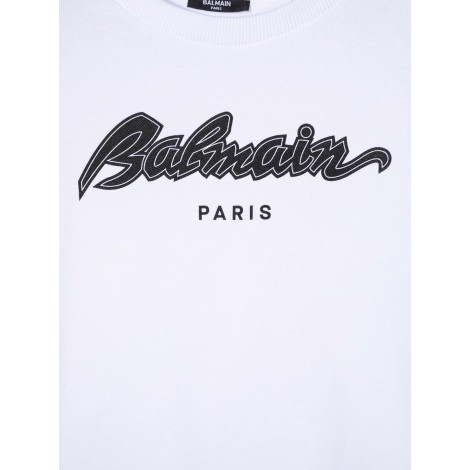 balmain abito con logo