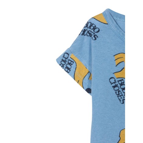 bobo choses sniffy dog all over short sleeve t-shirt
