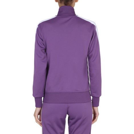 palm angels zippered track sweatshirt