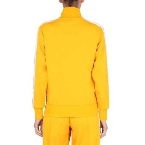 palm angels zippered track sweatshirt