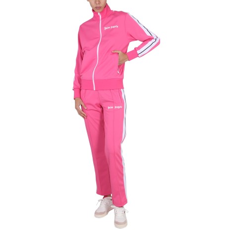palm angels zippered track sweatshirt
