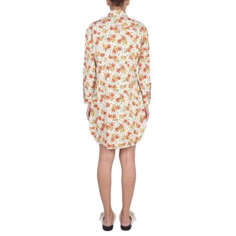 marni shirt dress with floral pattern
