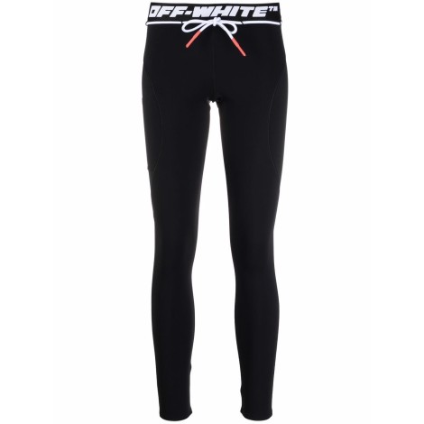Off White `Athl Logo Band` Leggings