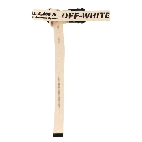off-white industrial belt