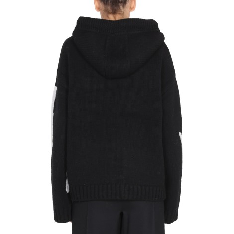 jw anderson knit sweatshirt with logo