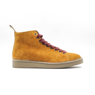Sneakers Uomo CURRY BROWN COGNAC PANCHIC Pelle