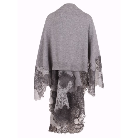 Ermanno Scervino Model Cape With Inserts U