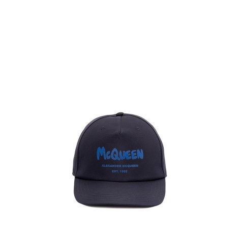 Alexander McQueen `Tonal Graffiti` Hat