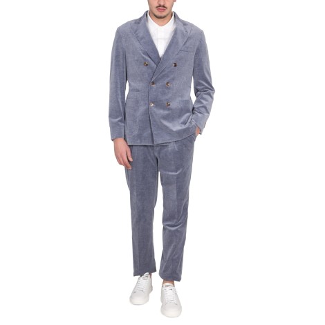 brunello cucinelli double-breasted suit