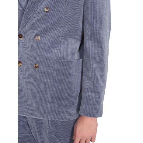 brunello cucinelli double-breasted suit