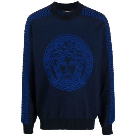 Versace `Greca` Knit Sweater