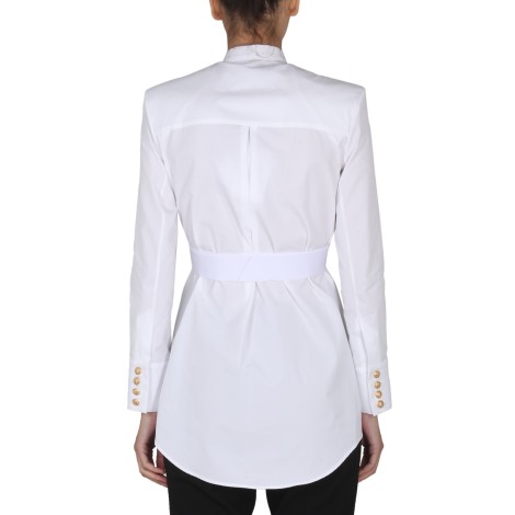 balmain cotton shirt
