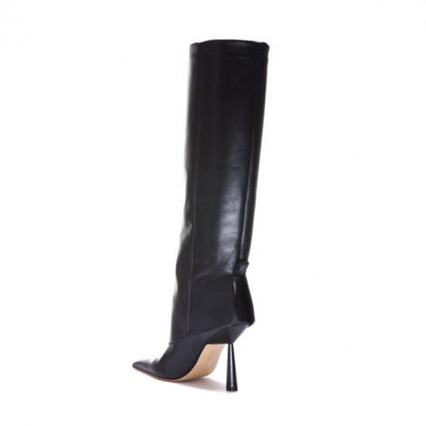 Gia Borghini - Black Leather Rosie Boots