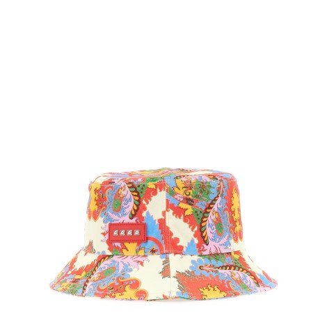 etro bucket hat liquid paisley