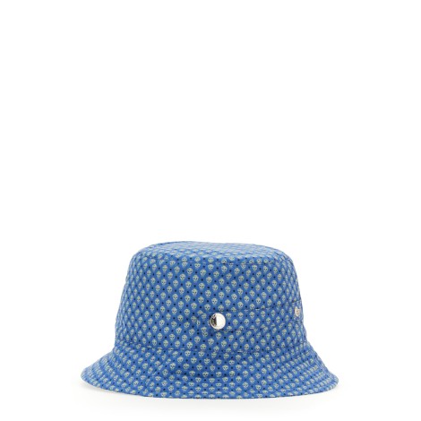 alexander mcqueen polka dots skull hat