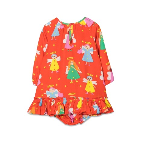 stella mccartney m/l dress with little angels coulottes