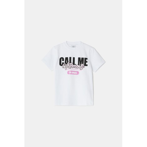 Vetements Call Me Fitted T-Shirt