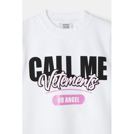 Vetements Call Me Fitted T-Shirt