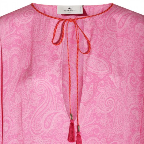 Etro - Pink Viscose Kaftan