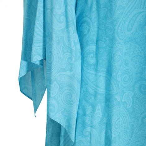 Etro - Light Blue Viscose Kaftan