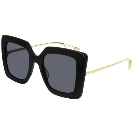 GG0435S shiny black and grey